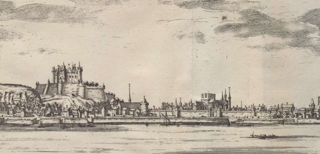 Vue de Saumur, cote 9Fi118 - AMS