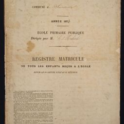 Registre matricule, 54Z1 � AMS