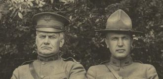 Portait de 2 militaires