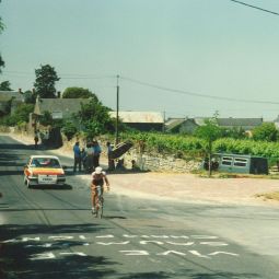 Giancarlo Perini, �quipe Carrera, en direction de Fontevraud (� MT Pessonnier)